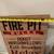 Fire pit Rules sign 3 thumbnail
