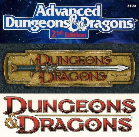 Buying DUNGEONS & DRAGONS & other RPG manuals, handbooks, etc 1