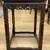 Vintage Small Square Carved Wood Side Table 7 thumbnail