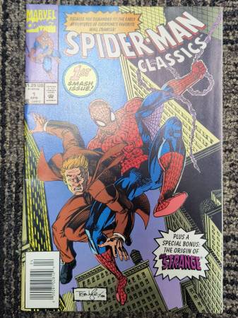 SPIDER-MAN Classics #1 Marvel 1st Issue 1993 origin of Dr. Strange 1