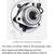 Infiniti Nissan front wheel hubs 5 thumbnail