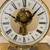 vintage Seth Thomas Electromagnetic Skeleton Mantle clock brass 4 thumbnail