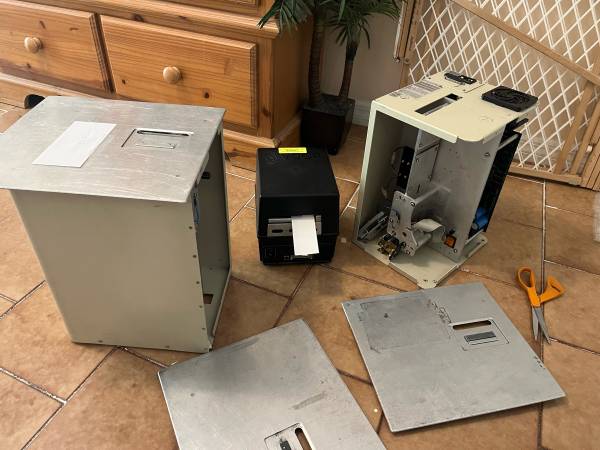 BOCA Systems GhostWriter Thermal Ticket Printer + Mini Vertical + 2 Base plates 1