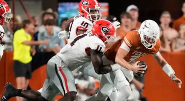 Texas Longhorns at Georgia Bulldogs – 4 Tickets (Section 104, Row 4) 1