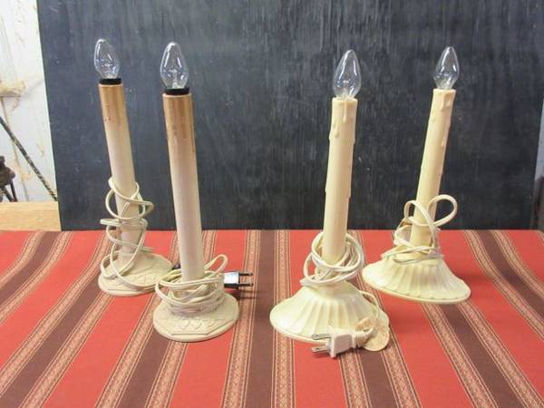 Vintage electric window candles - $10 per pair 1