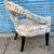 Nearly New, Upholstered Barrel.Chair 7 thumbnail