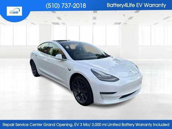 2019 Tesla Model 3 Standard Range Plus Sedan 4D 1