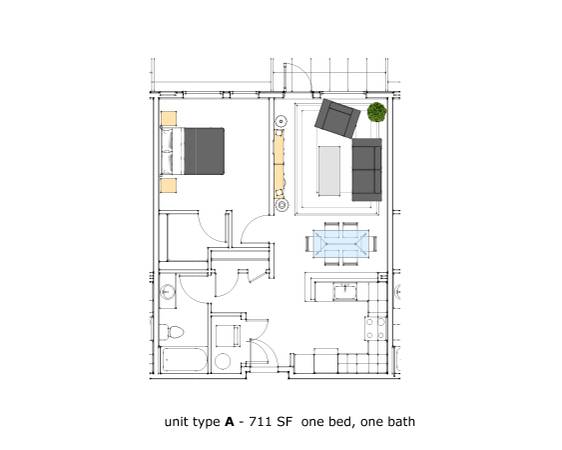 $1,895 / 1br - 711ft2 - Cornerstone #321 | Roomy 1 Bed/1 Bath w/ Lots of Storage & New Floors (Barkley Village)63920958545410121