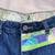 Rare Vintage 90s ZIP CODE "HIP HOP" Patchwork Jeans Size 32" x 32" Str 11 thumbnail