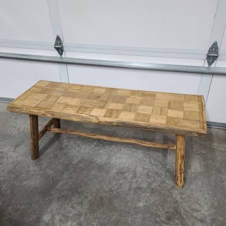 Rustic Style Bench 1