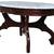 Victorian Solid Marble Top Solid Wood Coffee Table Excellent Condition 1 thumbnail