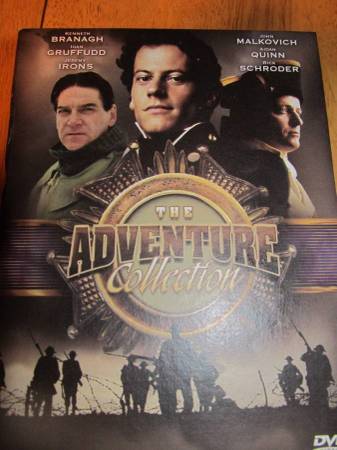 A & E adventure DVD series  socgram 1
