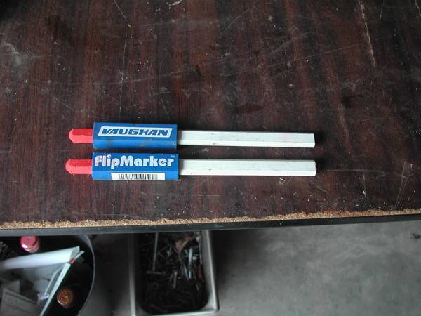 D66 - Vaughn Flip Markers - two (2) 1