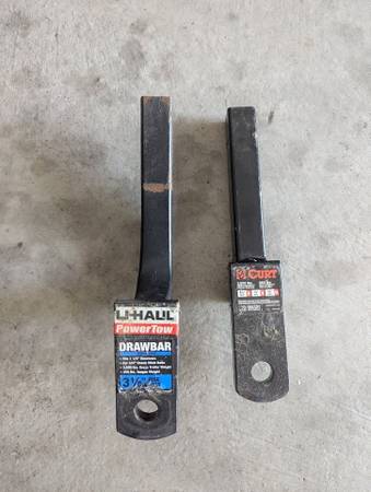 Two 1 1/4" hitches 1