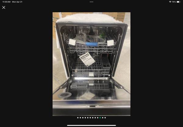 New Inbox KitchenAid 24-in Front Control Built-In Dishwasher (Stainles 1