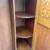 Vintage Solid Oak Double Wardrobe/Armoire 9 thumbnail
