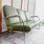 6os iconic metal tubular crocodile faux  leather lounge Sofa, lm 13 thumbnail