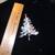 vintage silver tone rhinestone christmas tree pin brooch 1 thumbnail
