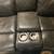 Dark grey leather Couch 5 thumbnail