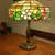 Chicago mosaic leaded glass lamp 8 thumbnail