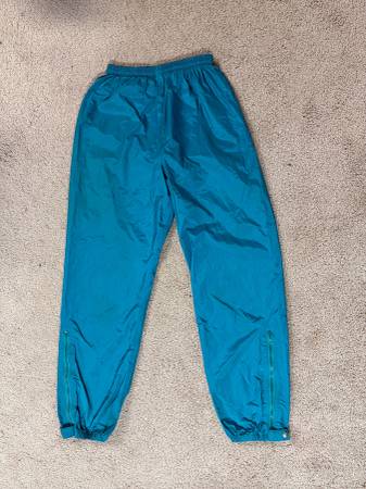 LL Bean Stowaway Rainware Goretex Pants Tall Men's Medium Excellent Co 1