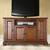 Cherry transitional TV cabinet 3 thumbnail