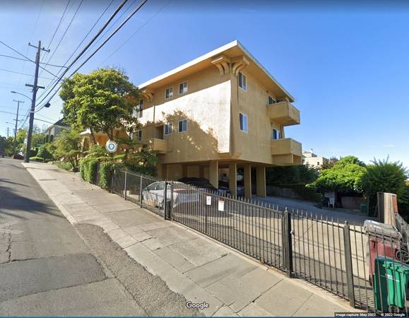 parking space in a gated lot, short term rental 1