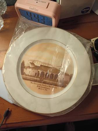 Rare Fine China Plate Personalized 1