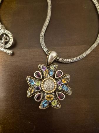 EFFY Multi Gemstone Pendant 1