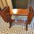 Vintage wood magazine/book rack 4 thumbnail