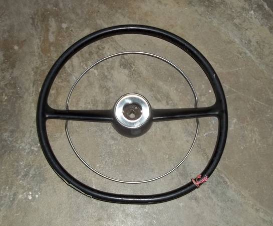 1951 Mercury Steering Wheel With Horn Ring 1