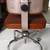 1940s-50s RARE Wallace "Hollywood" Chrome Office Swivel/Roller Chair 4 thumbnail