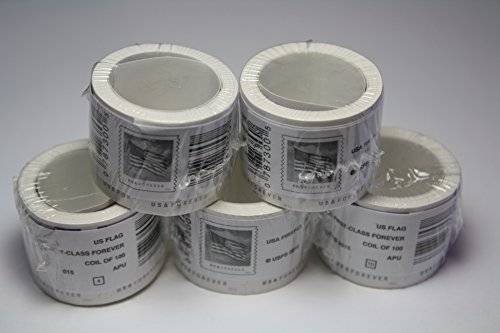 (5) Rolls of FOREVER Stamp / 500 total 1