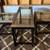 Pottery Barn Black & Wicker Sofa Table and 2 Side Tables 1 thumbnail
