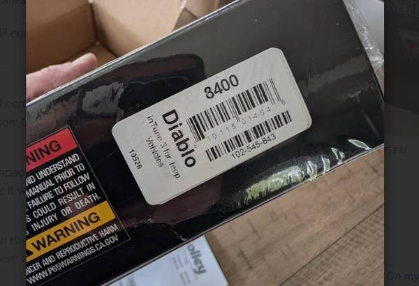 NEW IN BOX SEALED DIABLOSPORT PART 8400 2005-2014 JEEP 1