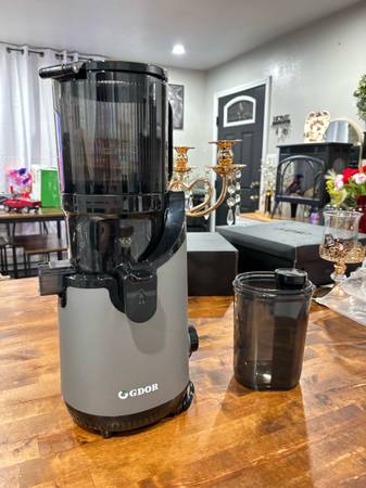 Self feeding slow juicer 1