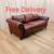 Leather American Living Sofa Couch Furniture Free Delivery 1 thumbnail