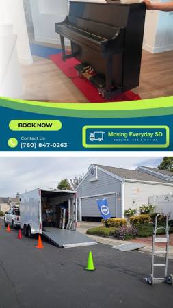 Moving Everyday SD 1 - 3 Movers Available 1