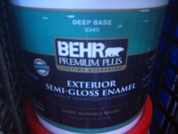 BEHR 5 Gallon Paint Interior Exterior Water Proofing Wood Preservative 1