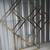 Milo Baughman Style Diamond Brass and Glass Etagere 1 thumbnail