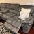 Sectional sofa with power reclining and lounge 1 thumbnail