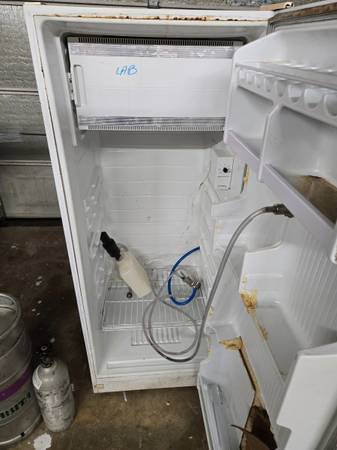 Kegerator and kegs 1