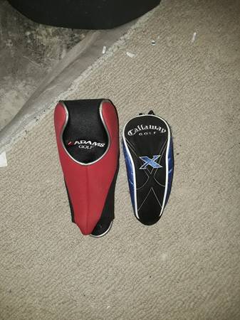 CALLAWAY X AND ADAMS CLUB COVERS 1