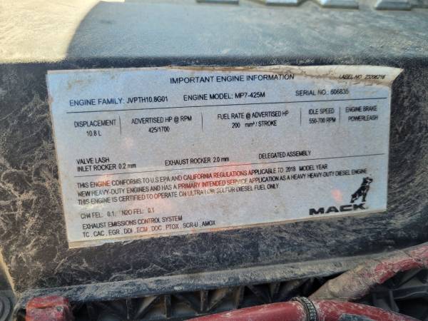2019 Mack Granite Quad Axle - Photo 14