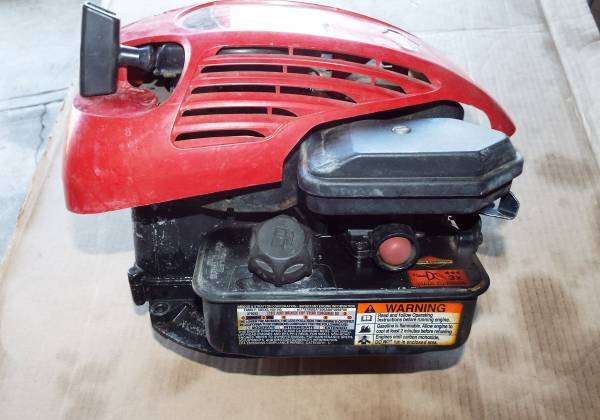 Briggs and Stratton engine, runs good. 1