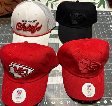 Kansas City Chiefs Hats Adjustable Size 1