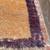 Vintage Turkish Tulu Mohair Purple and Beige Rug 2 thumbnail