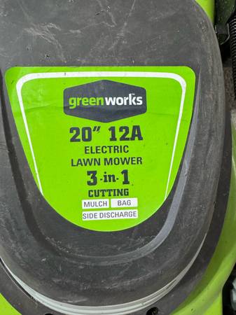Electric mower 1
