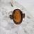 SIZE 9.5 -SILVER RING - NATURAL BALTIC AMBER 1 thumbnail