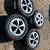 Toyota Prius black wheels with 195 65 15 General Altimax Arctic 12 snow tires 5 thumbnail